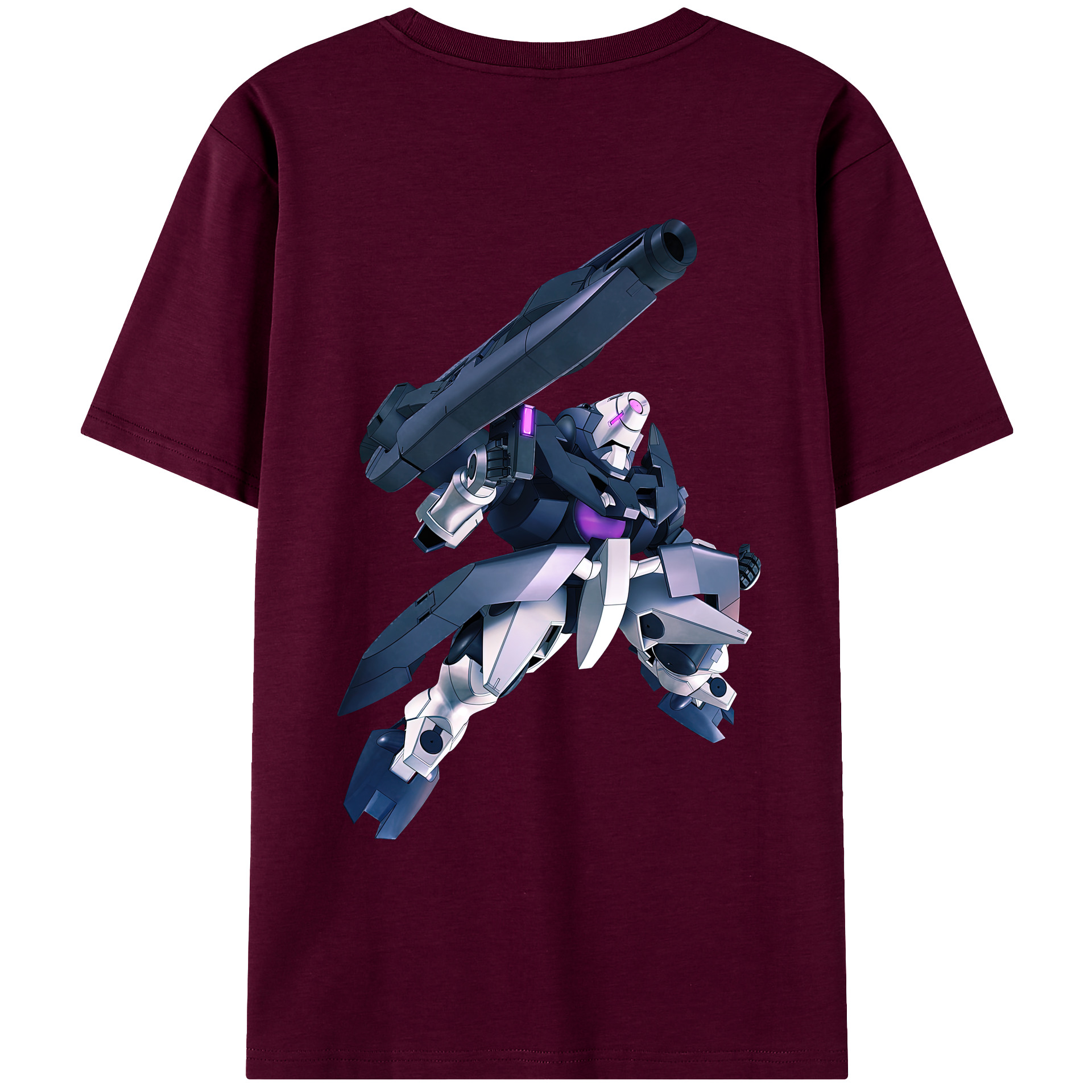 （画像用） 機動戦士ガンダム Mobile Suit Gundam レディース半袖Tシャツ(バックプリント)